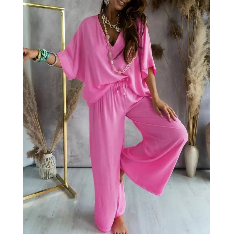 đ„50% OFFđ„Womenâs Casual Loose Solid Color Suit