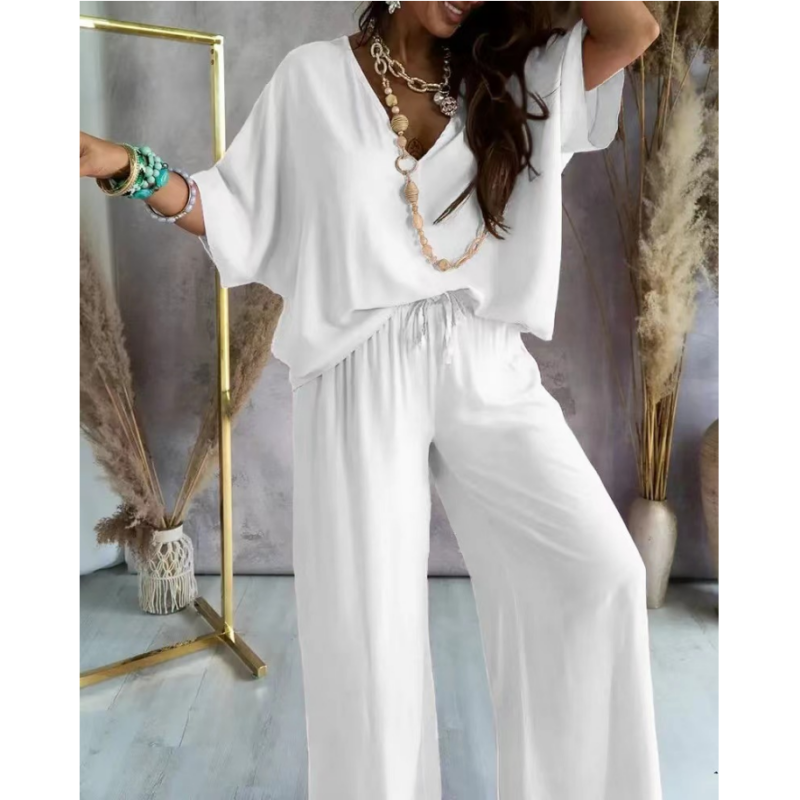 đ„50% OFFđ„Womenâs Casual Loose Solid Color Suit
