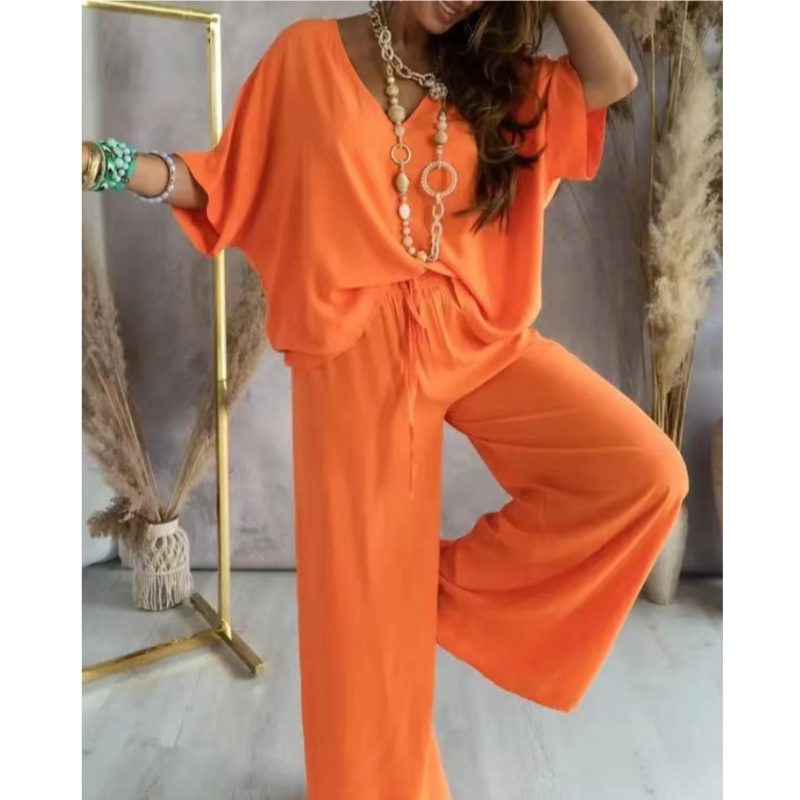đ„50% OFFđ„Womenâs Casual Loose Solid Color Suit
