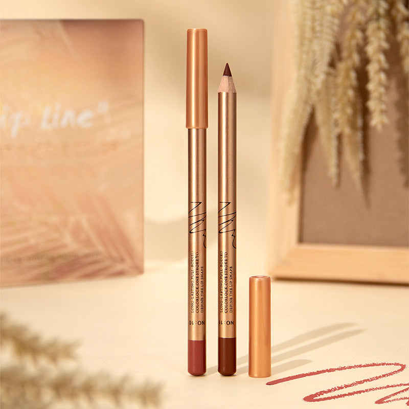 🥳2026 HOT SALE 50% OFF!💞50K+ SOLD!👄12-Color Smudge-Proof Lip Liner Pencil Set – Long-lasting, creamy & waterproof – perfect for everyday wear or pro makeup🎨