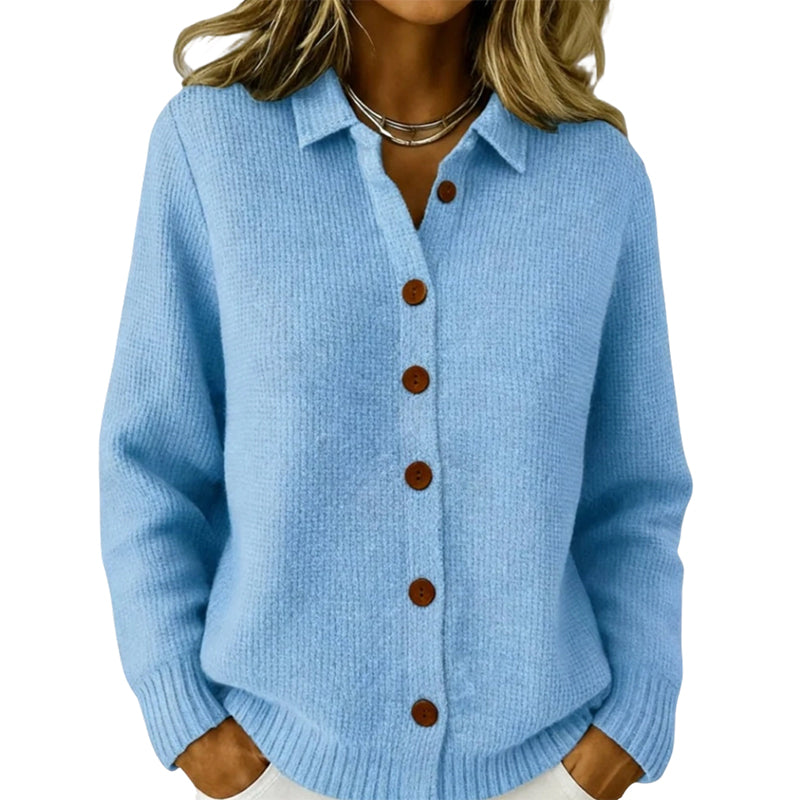 ⏰Last Day Sale 50% Off💃Women’s Casual Knit Button-Down Top