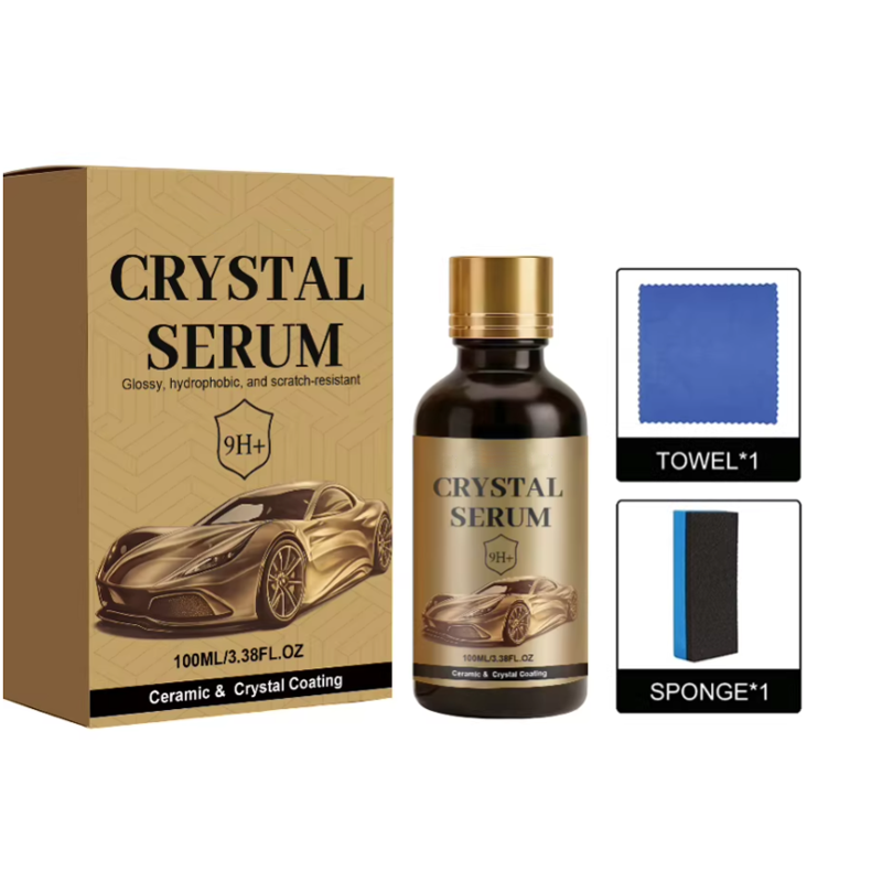 Crystal Serum – 9h Professional Ceramic Coating For Car Paint, Gloss & Protection