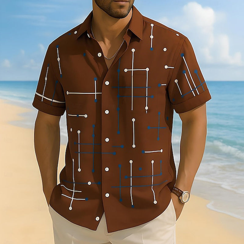 🔥2026 Bestseller 50% 0FF!!🔥Men's Relaxed Fit Button Down Shirt