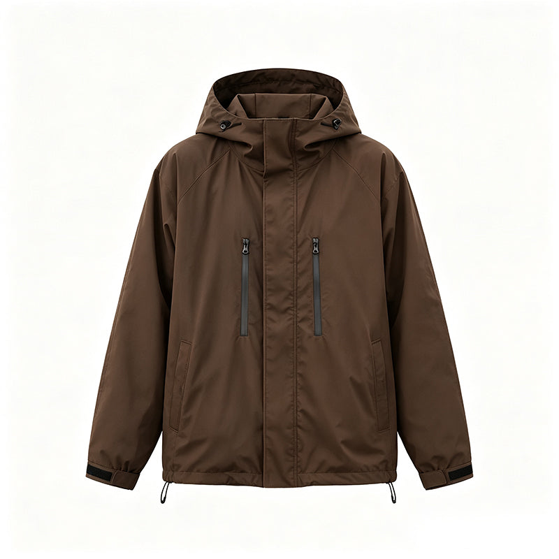 📢📢2026 HOT SALE FREE SHIPPING!!🔥Windproof Hooded Cargo Jacket Waterproof Outdoor Streetwear Coat