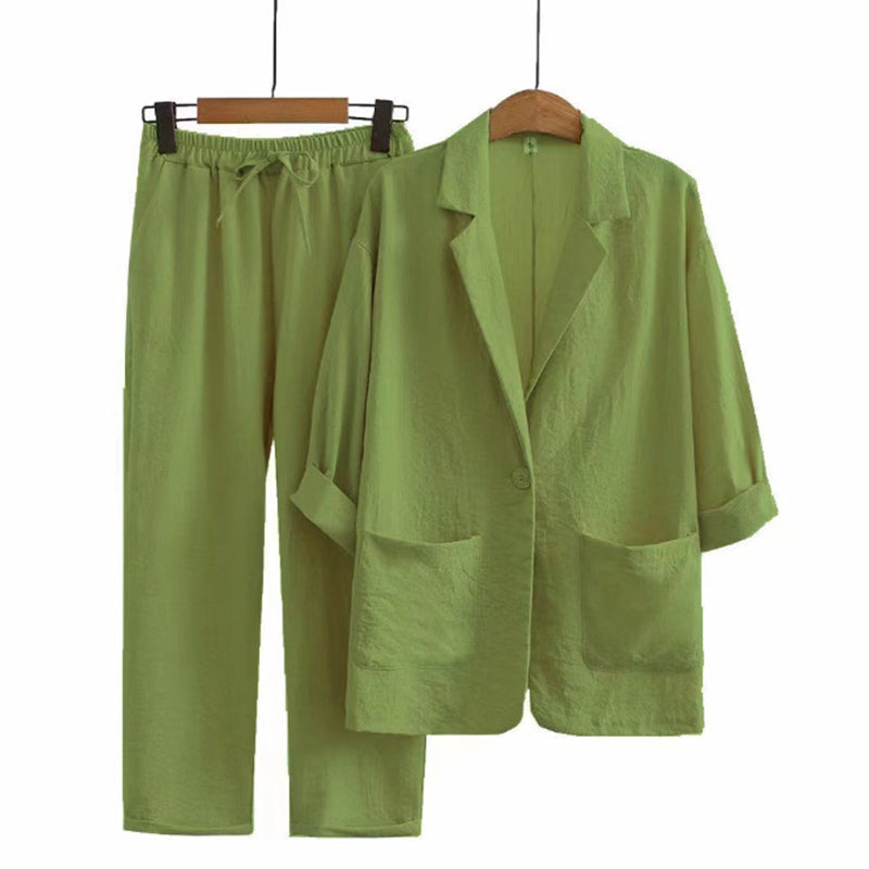 🔥 2026 Fresh Drops | Flat 50% OFF & FREE SHIPPING Today! 💸Women's Casual Blazer and Pants 2-Piece Set