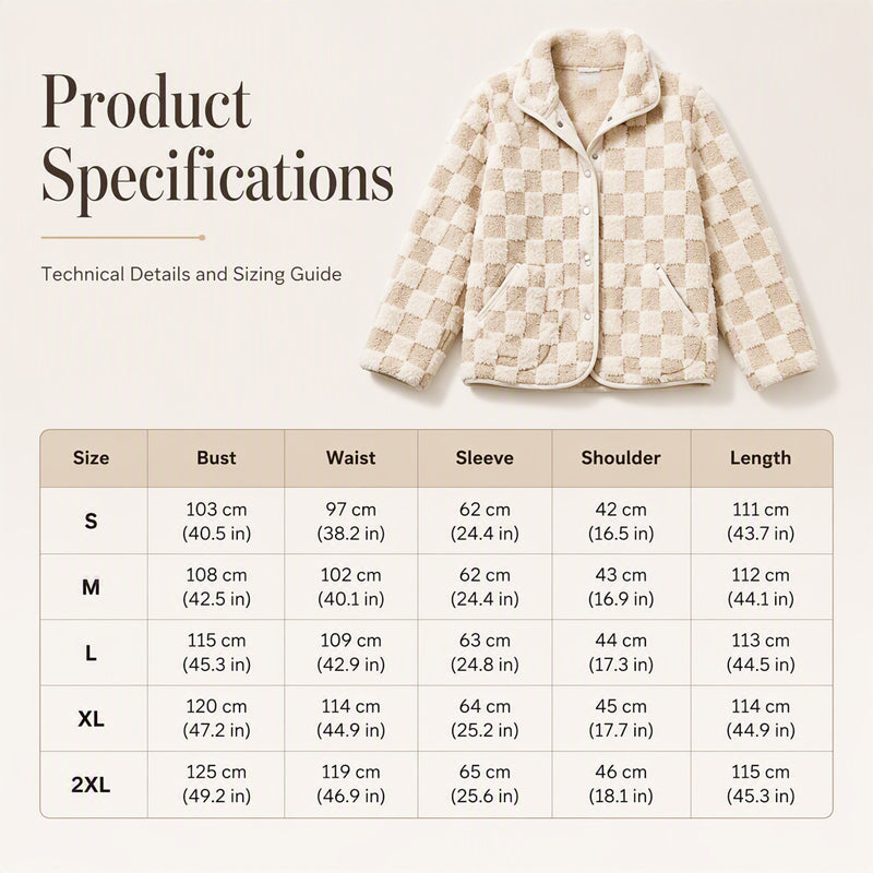 🏁 Classic Plaid, Modern Cropped Fit | Women's Relaxed Plaid Jacket⚡Free shipping