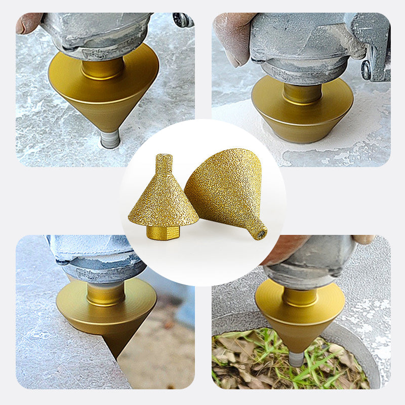 Broca de biselado de diamante para amoladoras angulares