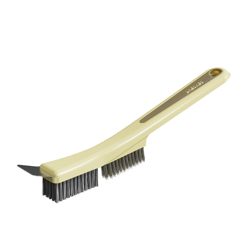 Cepillo de cerdas de acero para limpieza de cocinas