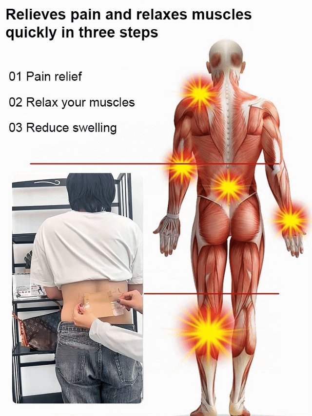 Plasture de ipsos cu moxibustie universală pentru întregul corp