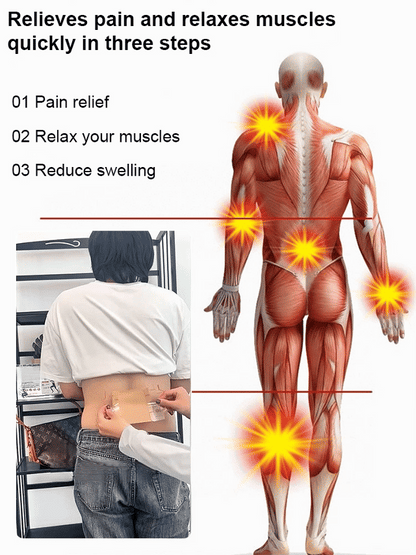 Plasture de ipsos cu moxibustie universală pentru întregul corp