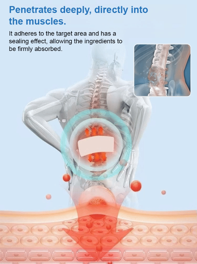Plasture de ipsos cu moxibustie universală pentru întregul corp