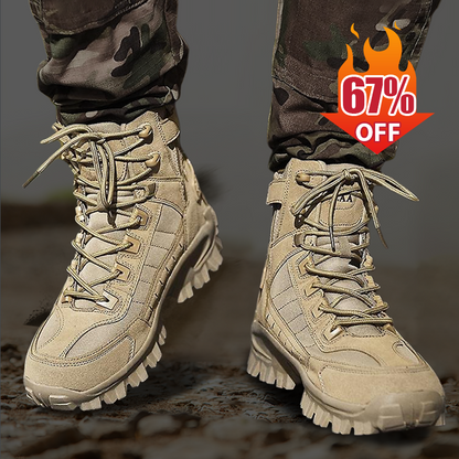 🥾50% OFF LAST DAY! 🔥 Tactical Sports Boots - Waterproof & Non-Slip Grip, Reinforced Toe for Outdoor/Training/Military Use ⚡📦
