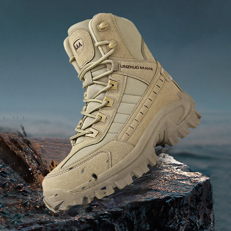 🥾50% OFF LAST DAY! 🔥 Tactical Sports Boots - Waterproof & Non-Slip Grip, Reinforced Toe for Outdoor/Training/Military Use ⚡📦