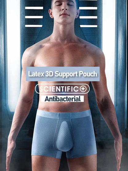 🥳2026 HOT SALE 50% Off🥳⚡Men‘s Organic Latex Support Pouch Trunks