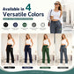 ☁️All-Day Comfort, One Pair Endless Outfits👖 Women's Cargo Trousers – Elastic Drawstring Waist & Relaxed Straight Leg  ✨