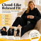 🔥 Freezing at Home but Tired of Bulky Winter Clothes? Wrap Yourself in Plush Comfort! Women's 2-Piece Geometric Fleece Hoodie & Jogger Set – Soft, Warm, Relaxed Fit with Stylish 3D Texture for Cozy Days In or Out!
