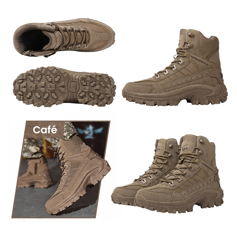 🥾50% OFF LAST DAY! 🔥 Tactical Sports Boots - Waterproof & Non-Slip Grip, Reinforced Toe for Outdoor/Training/Military Use ⚡📦