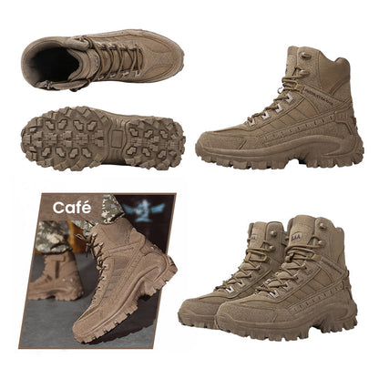 🥾50% OFF LAST DAY! 🔥 Tactical Sports Boots - Waterproof & Non-Slip Grip, Reinforced Toe for Outdoor/Training/Military Use ⚡📦