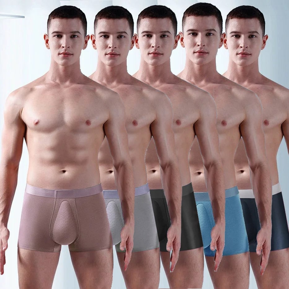 🥳2026 HOT SALE 50% Off🥳⚡Men‘s Organic Latex Support Pouch Trunks