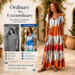 🎉 LIMITED TIME 50% OFF! 👗 Women’s Tie Dye V Neck Maxi Dress – Summer Vacation Outfit 🌈