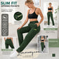 ☁️All-Day Comfort, One Pair Endless Outfits👖 Women's Cargo Trousers – Elastic Drawstring Waist & Relaxed Straight Leg  ✨