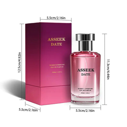 ASSEEK Women's Perfume, Long Lasting Floral Fruity Fragrance with Sicilian Mandarin, Jasmine Absolute & Amber🌸