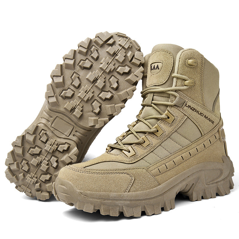 🥾50% OFF LAST DAY! 🔥 Tactical Sports Boots - Waterproof & Non-Slip Grip, Reinforced Toe for Outdoor/Training/Military Use ⚡📦