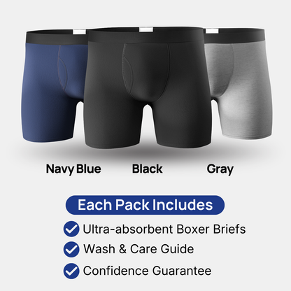 📢📢 50% OFF!!💪Men’s Ultra-Absorbent Incontinence Boxer Briefs
