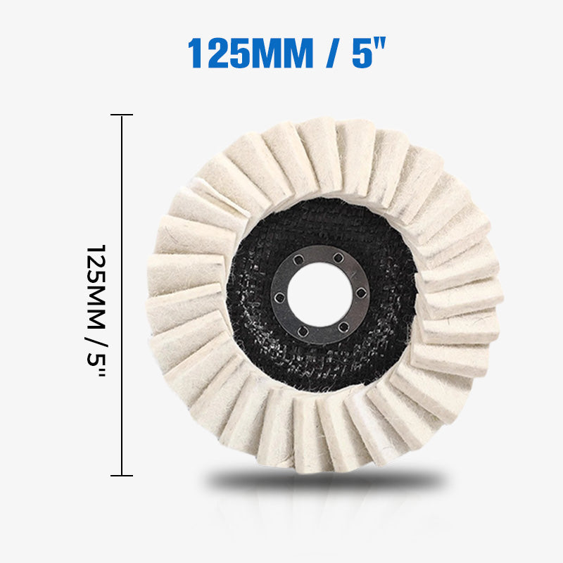 ⚙️ Wool Felt Flap Polishing Disc – High-Performance, Fine Polishing & Long-Lasting Use ✨