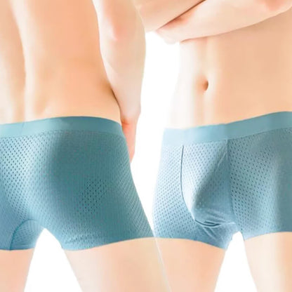 🎉 2026 Sale — Over 30,000 Sold! 💞 Ice Silk Cool mesh boxer shorts