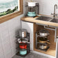 Multipurpose kitchen shelves