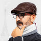 Newsboy Leather Hats for Men