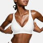💜 LAST DAY PROMOTION - 30%OFF💜Womens Comfortable Wireless Bras Push Up Bralettes Seamless Tshirts Bras Deep V Everyday Bras