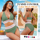📢Clearance Sale-60% OFF🏖️High Waisted Tummy Control Color Block Bikini Sets