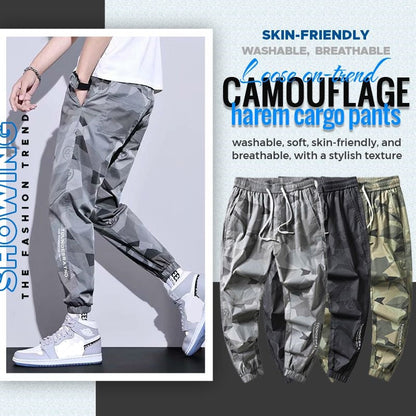 🔥 52% OFF! Fashionable Camouflage Loose Harem Overalls（50% OFF）