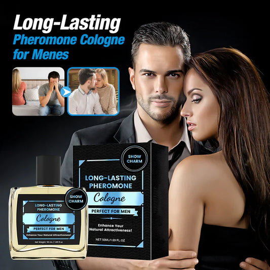 🚀Long-Lasting Pheromone Cologne for Men❤️‍🔥| 24H Magnetic Attraction | Women-Voted Most Addictive Scent