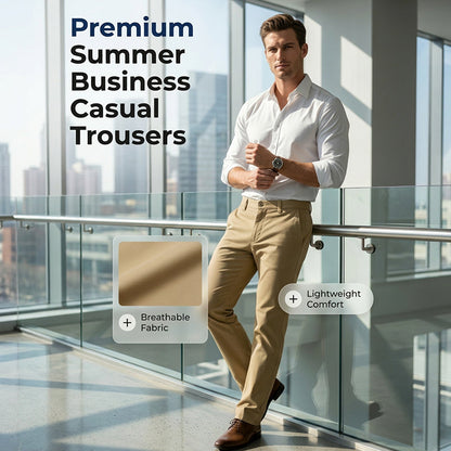 🔥2026 Bestseller 50% Off🔥Men's Casual Straight-Fit Pants👖Comprehensively Enhance Your Personal Image