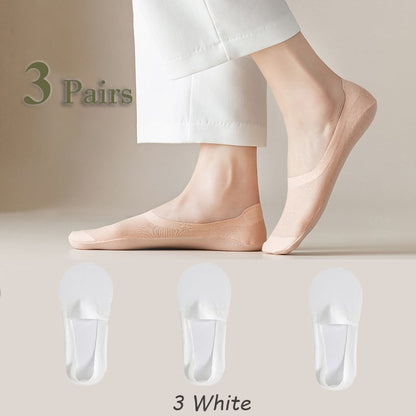 🔥Hot Sale 🔥Silicone Anti-Slip Invisible Socks