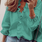 ⏳Limited-time 50% off⏰Women's Ruffled Lantern Sleeve Shirt👚