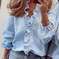 ⏳Limited-time 50% off⏰Women's Ruffled Lantern Sleeve Shirt👚