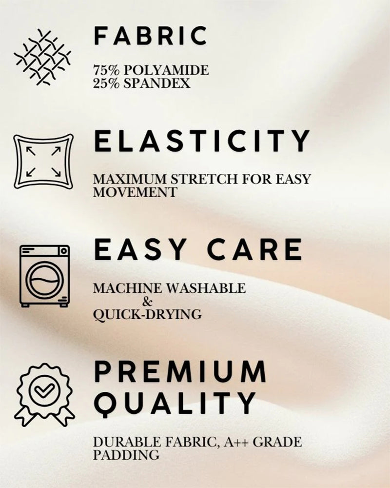 Soft Full-Coverage Push-Up Seamless Wireless Bra