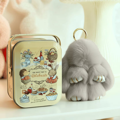 💎 BUY 1 GET 1 FREE! 💎 Handmade Soft Bunny PomPom Charms – Fluffy, Cute & Perfect for Bags, Keys & Gifts