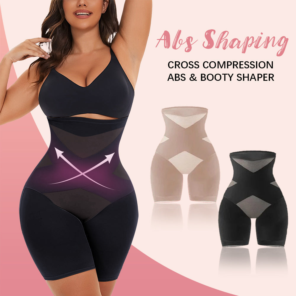 🔥2026 Hot Sale 50% Off🔥NEW CROSS COMPRESSION HIGH WAISTED SHAPER