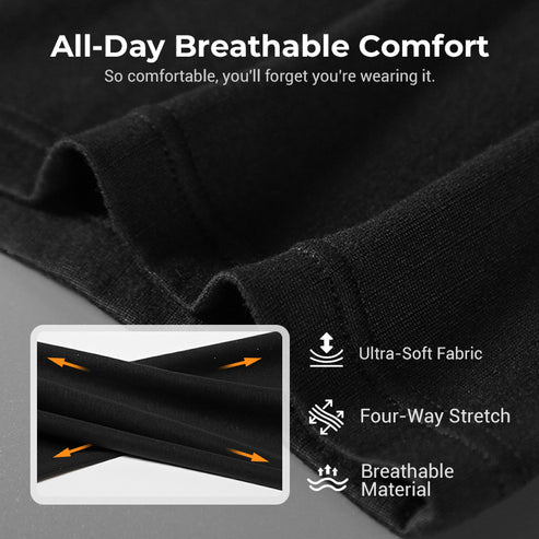 Men's Ultra-Absorbent Incontinence Boxer Briefs