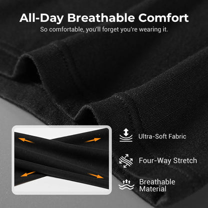 Men's Ultra-Absorbent Incontinence Boxer Briefs