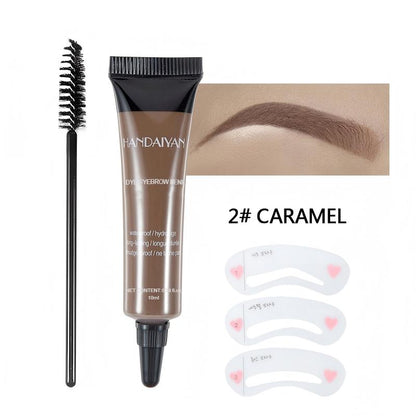 Last 12 Hours⚡Buy 1 Get 1 Free ⭐Long-lasting Waterproof Smudge-proof Liquid Eyebrow Gel/Tint(With Free Brush)