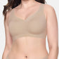 Soft Full-Coverage Push-Up Seamless Wireless Bra