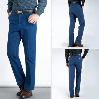 💎 60% OFF! 💎 Men's Slim Fit Hip-Lifting Jeans – High Waist, Straight Cut & All-Day Comfort for a Sharper Silhouette 👖🔥