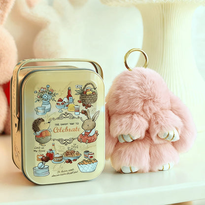 💎 BUY 1 GET 1 FREE! 💎 Handmade Soft Bunny PomPom Charms – Fluffy, Cute & Perfect for Bags, Keys & Gifts