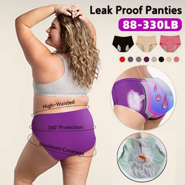 📢📢50% OFF !! ⏰ High-Waist Leakproof Panties – Stay Dry, Stay Confident 💝